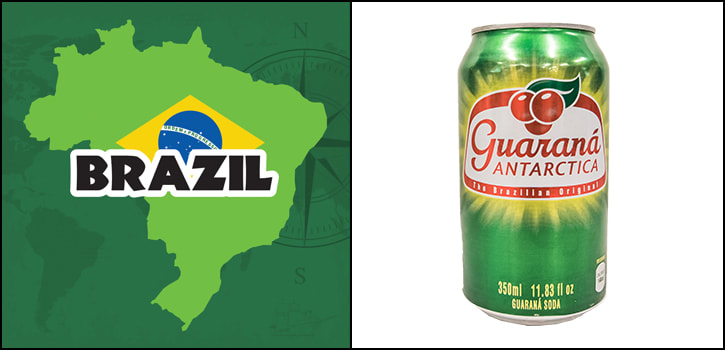 Guarana Antarctica soda 350ml