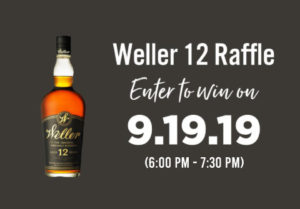 Weller 12 Raffle @ The Oscar Event at Jungle Jim's Fairfield