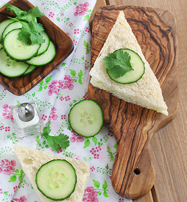 cucumber tea sandwiches