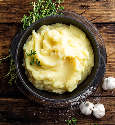 Mashed Potatoes with Boursin Cheese