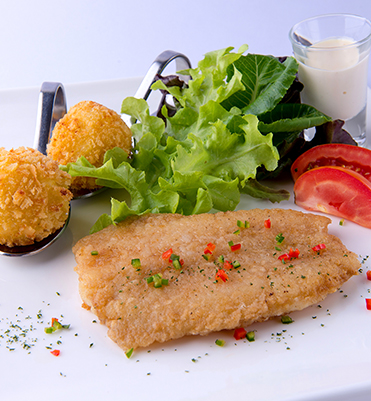 breaded red snapper