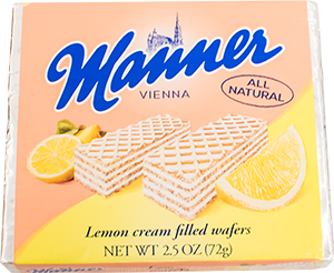 Manner's Lemon Cream-Filled Wafers