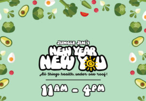 Jungle Jim's New Year New You @ Oscar Event Center, Jungle Jim's Fairfield