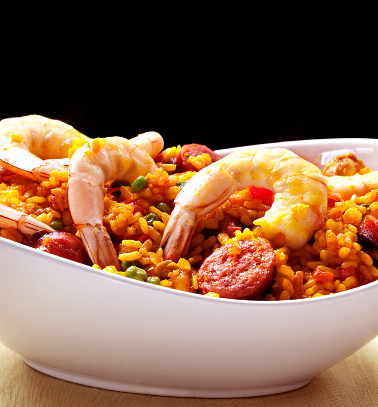 Paella with Chicken, Chorizo and Shrimp - Jungle Jim's International Market