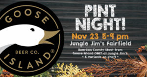 Pint Night Eastgate – Goose Island Bourbon County Release Party @ Eastgate Tasting Bar